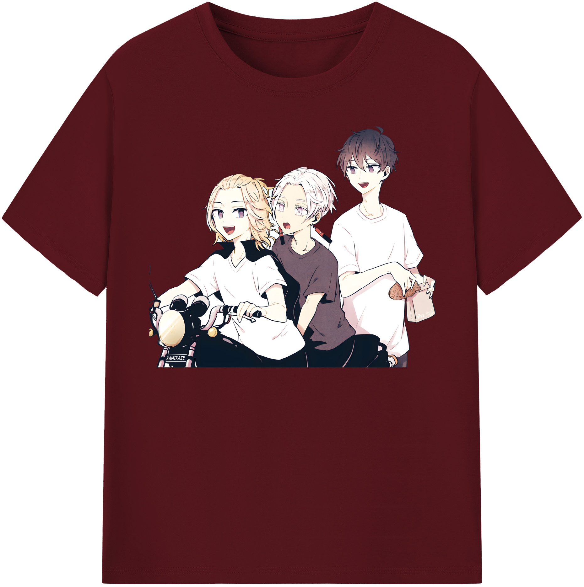 （画像用） 東京リベンジャーズ Tokyo Revengers 綿100％半袖Tシャツ（フロントプリント）